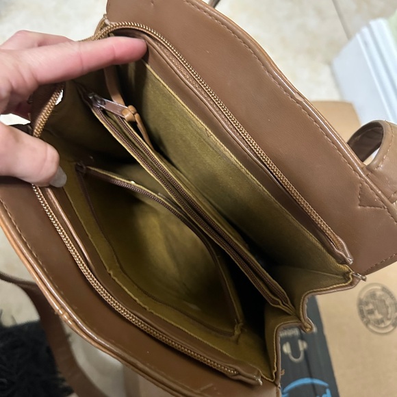 Coletta Brown Leather Shoulder Bag - Picture 11 of 12